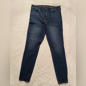 size 10 next level stretch american eagle jeans